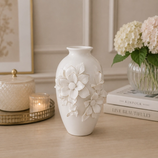 WAZON CERAMICZNY FLEUR 22,4 CM